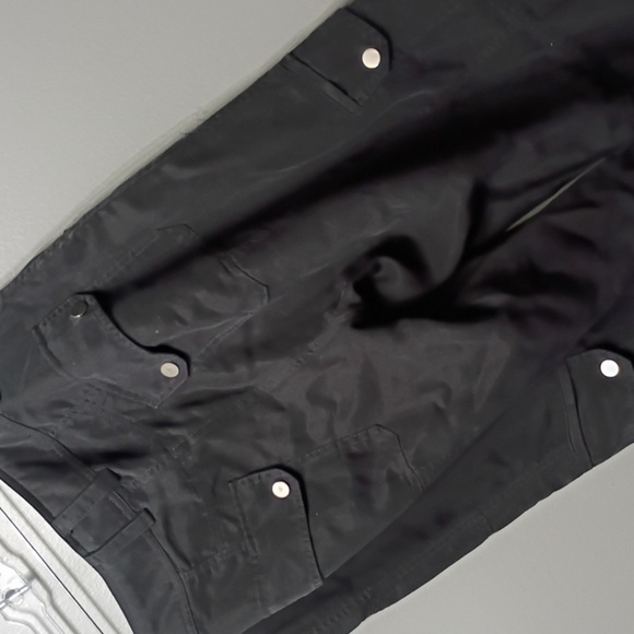 Cache Black Tencel Cargo Pants for Women SZ 10 - Picture 5 of 10